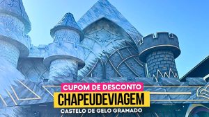 Ingresso Castelo de Gelo Cupom CHAPEUDEVIAGEM - Fachada