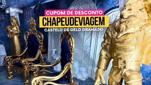 Ingresso Castelo de Gelo Hector Cupom CHAPEUDEVIAGEM - Interior da Atração