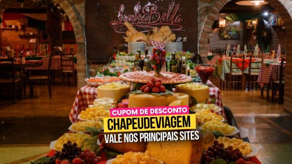 Ingresso Linha Bella - Cupom CHAPEUDEVIAGEM até 15% de Desconto 1 Ingresso LInha Bella Cupom de Desconto CHAPEUDEVIAGEM - Mesa do Jantar Noite Italiana