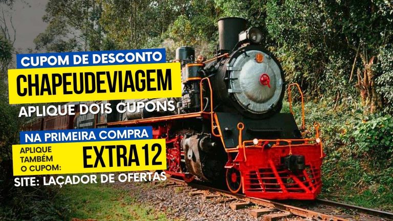 Ingresso Maria Fumaça Cupom CHAPEUDEVIAGEM - Trem sob os trilhos (1)