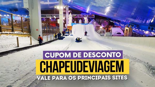 Ingresso Snowland Cupom - Montanha de Neve de Verdade em Gramado, parque temático