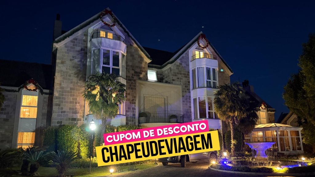 Chá da Tarde Saint Andrews Cupom CHAPEUDEVIAGEM - Fachada do Castelo