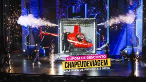 Illusion Show Natal Luz Cupom CHAPEUDEVIAGEM - Helicóptero