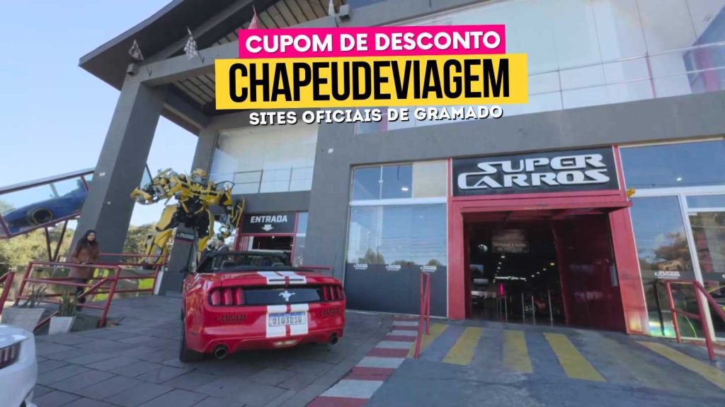 Passaporte Dreams Cupom CHAPEUDEVIAGEM - Fachada super carros