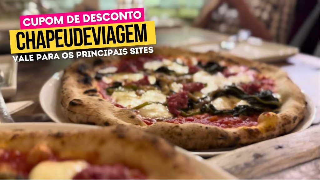 Abbiamo Fatto Cupom CHAPEUDEVIAGEM - duas pizzas