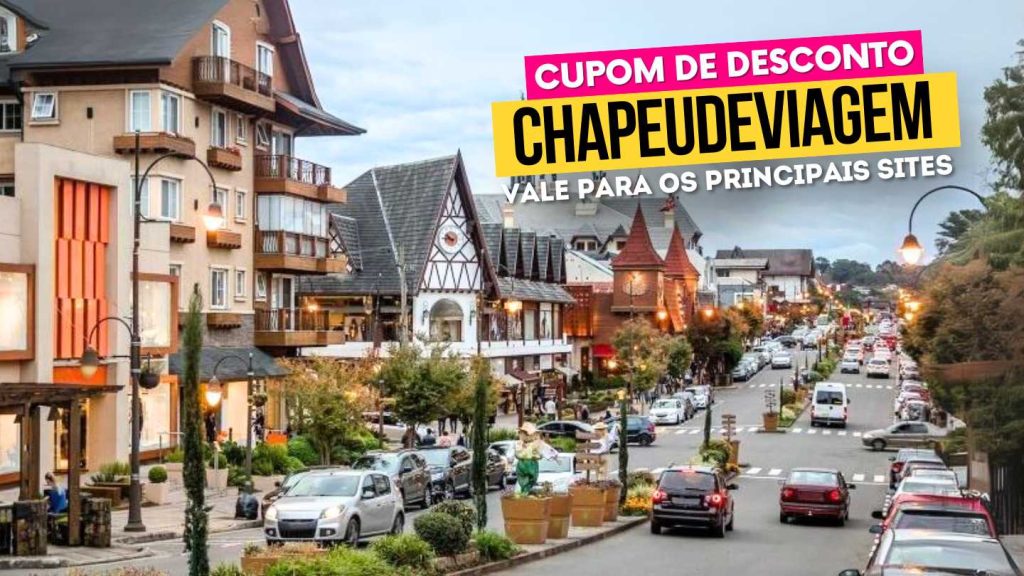 Gramado e Caro Como ter Desconto em Gramado CHAPEUDEVIAGEM Centro de Gramado - Alta Temporada em Gramado