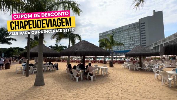 Ingresso Bluepark Cupom-CHAPEUDEVIAGEM-Resort e beira da praia