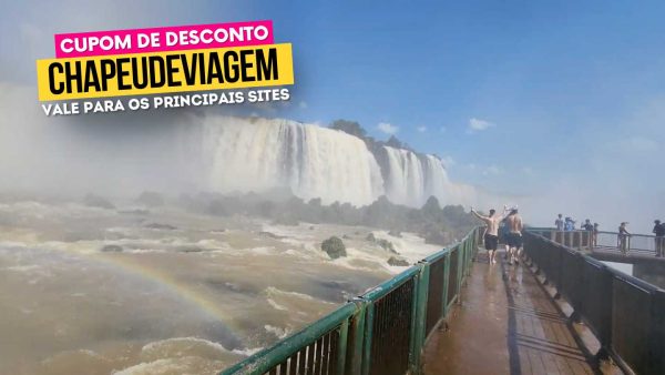 Ingresso Cataratas Iguaçu Cupom CHAPEUDEVIAGEM - Cataratas perto da ponte