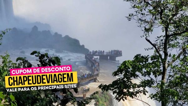 Ingresso Cataratas Iguaçu Cupom CHAPEUDEVIAGEM - caminhos nas cataratas