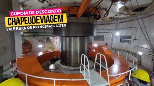 Ingresso Itaipu cupom CHAPEUDEVIAGEM - Itaipu maquina