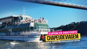 Ingresso Kattamaram Cupom CHAPEUDEVIAGEM - passeio de barco