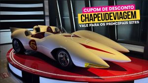 Ingresso WonderPark Movie Cars Cupom CHAPEUDEVIAGEM - carro branco
