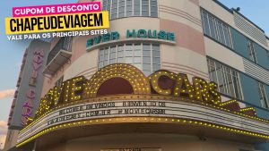 Ingresso WonderPark Movie Cars Cupom CHAPEUDEVIAGEM - letreiro da fachada