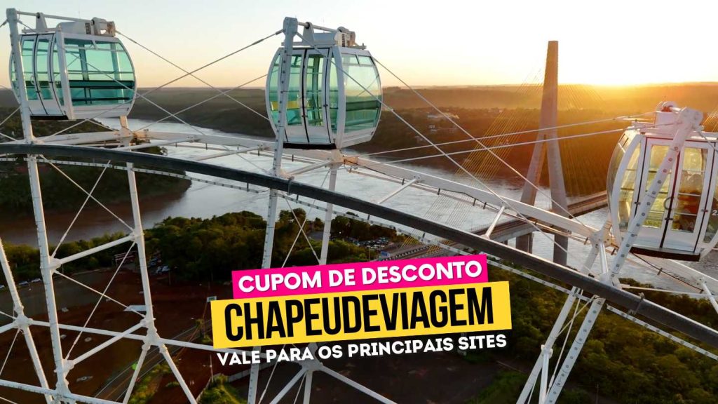 Ingresso Yup Star Cupom CHAPEUDEVIAGEM - Roda gigante foz cabines