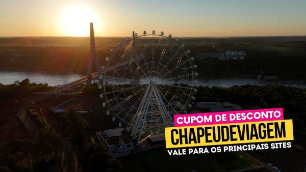 Ingresso Yup Star Cupom CHAPEUDEVIAGEM - Roda gigante foz e por do sol
