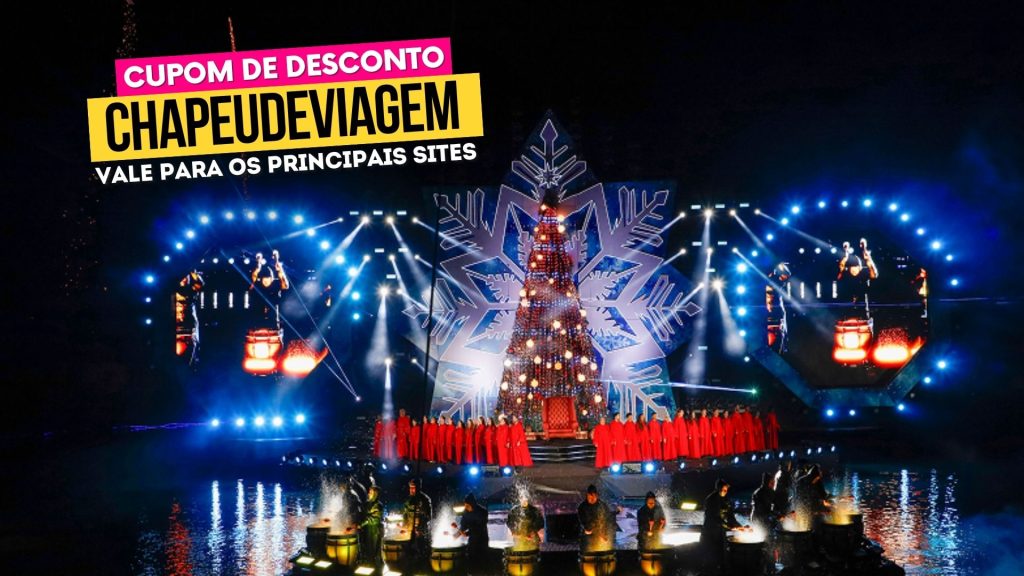 Roberto Carlos Gramado Cupom CHAPEUDEVIAGEM - Apresentação de Natal