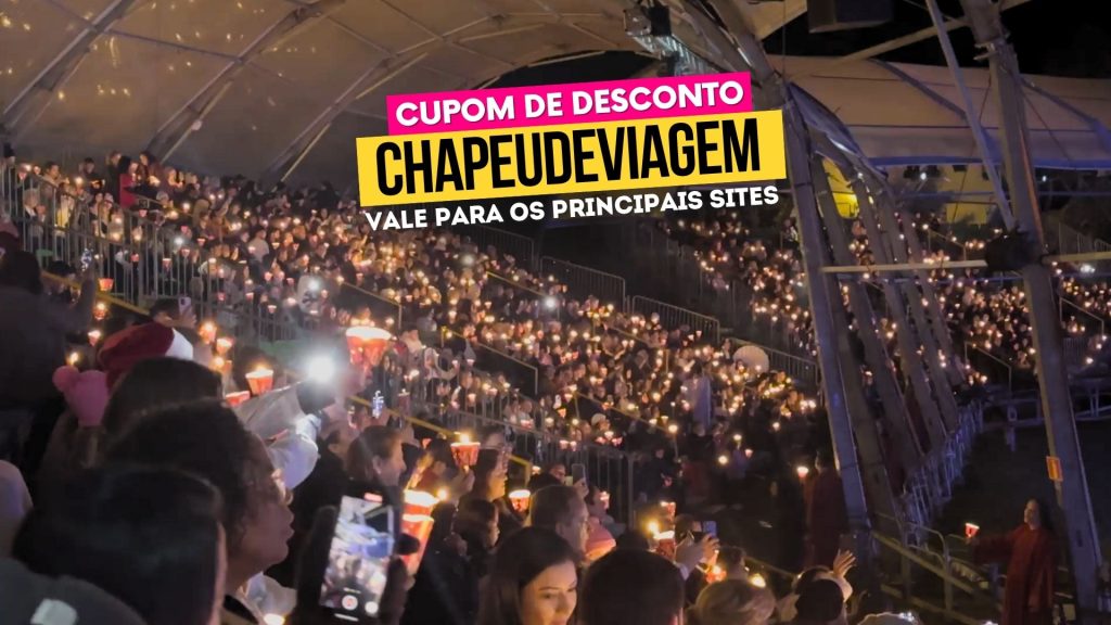 Roberto Carlos Gramado Cupom CHAPEUDEVIAGEM - Plateia Natal Luz