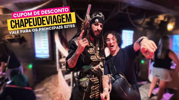 Ingresso Aventura Pirata Cupom CHAPEUDEVIAGEM - PH do Chapéu de Viagem