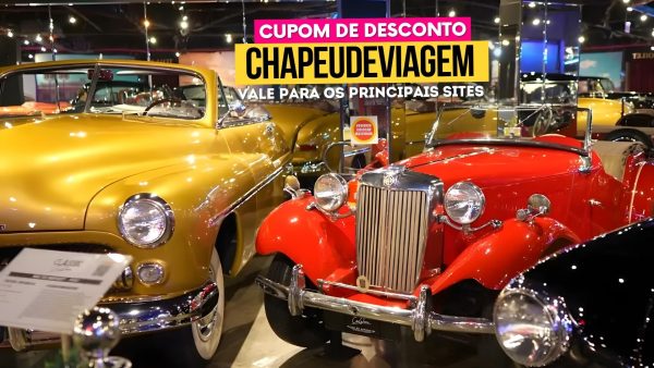 Ingresso Classic Car Show Cupom CHAPEUDEVIAGEM até 15% de Desconto 1 Ingresso Classic Car Show Cupom CHAPEUDEVIAGEM - Carros 2