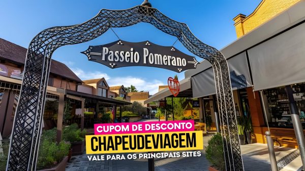 Ingresso Combo Pomerode Cupom CHAPEUDEVIAGEM - Passeio Pomerano