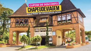 Ingresso Combo Pomerode Cupom CHAPEUDEVIAGEM - Pórtico