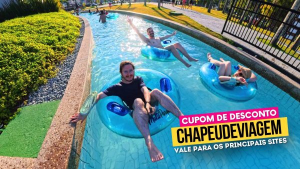 Ingresso Multiparque Cupom CHAPEUDEVIAGEM até 15% de Desconto 10 Ingresso Multiparque Balneário Cupom CHAPEUDEVIAGEM - Ph e Andy na piscina