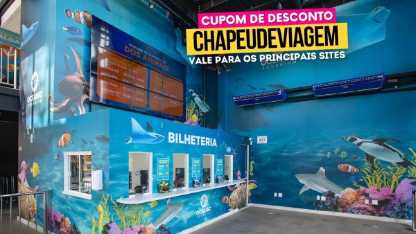 Ingresso Oceanic Aquarium Cupom CHAPEUDEVIAGEM até 15% de Desconto 2 Ingresso Oceanic Aquarium Cupom CHAPEUDEVIAGEM - Bilheteria