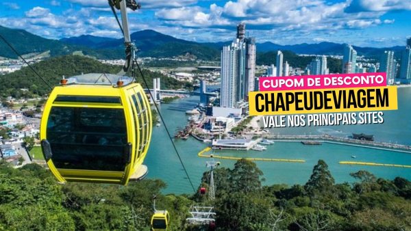 Ingresso Parque Unipraias Cupom CHAPEUDEVIAGEM - Ingresso Bondinhos BC Cupom