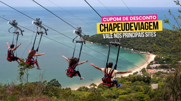 Ingresso Parque Unipraias Cupom CHAPEUDEVIAGEM - Tirolesa