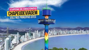 Ingresso Parque Unipraias Cupom CHAPEUDEVIAGEM - Ingresso Super Gyro Tower Cupom