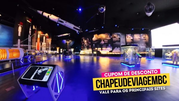 Ingresso Space Adventure Balneário Cupom CHAPEUDEVIAGEM até 15% de Desconto 4 Ingresso Space Adventure Balneário Cupom CHAPEUDEVIAGEM até 15% de Desconto - Imagem 4
