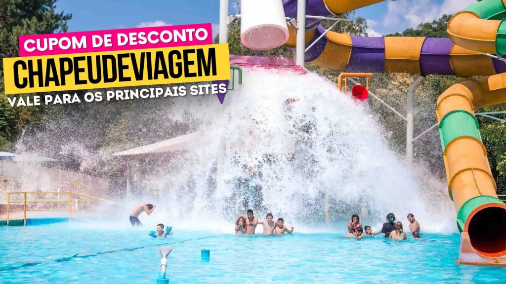 Parque das Águas Farroupilha Cupom CHAPEUDEVIAGEM até 15% de Desconto 8 Ingresso Parque das Aguas Farroupilha cupom CHAPEUDEVIAGEM Piscina com toboaga e baldao - Parque das Águas Farroupilha Cupom