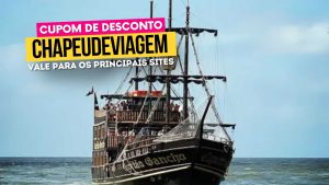 Barco Pirata BC Cupom CHAPEUDEVIAGEM - navios piratas