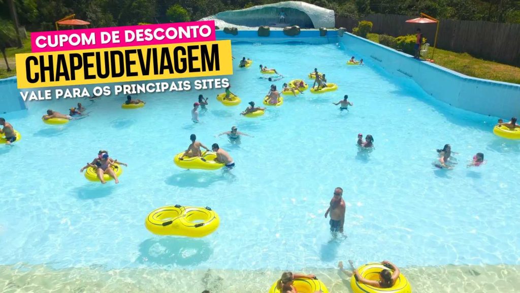 Cupom Parque das Águas Viamão CHAPEUDEVIAGEM - Piscina com Ondas