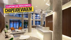 Hotel Brava Mundo Itajaí Cupom CHAPEUDEVIAGEM - lobby