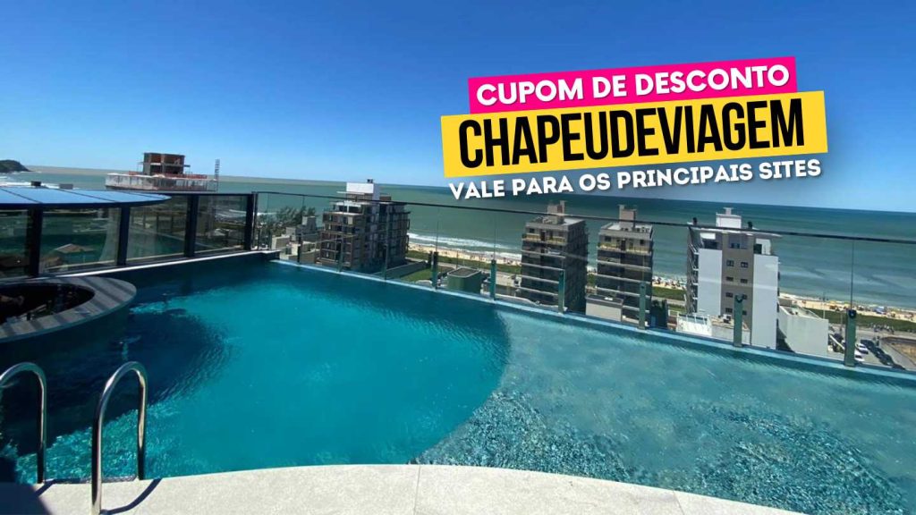 Hotel Brava Mundo Itajaí Cupom CHAPEUDEVIAGEM - piscina externa