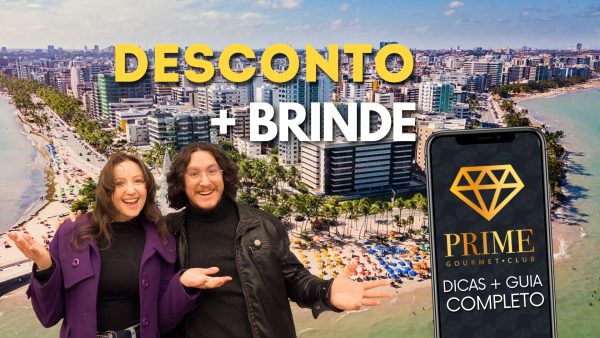 Prime Gourmet Maceió Cupom CHAPEUDEVIAGEM - Atrações com Desconto