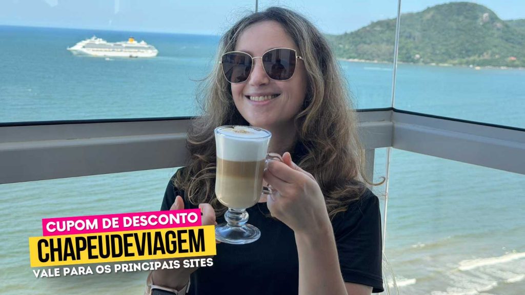 Summit BC Cupom CHAPEUDEVIAGEM - Andy com drink de café