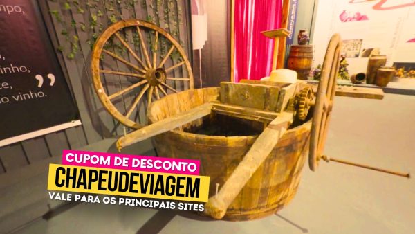Ingresso Museu do Vinho Cupom CHAPEUDEVIAGEM - Instrumentos de Fabricar vinho