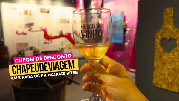 Ingresso Museu do Vinho Cupom CHAPEUDEVIAGEM - Vinho branco