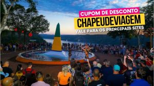 Marco das tres fronteiras Cupom CHAPEUDEVIAGEM praca - cupom foz