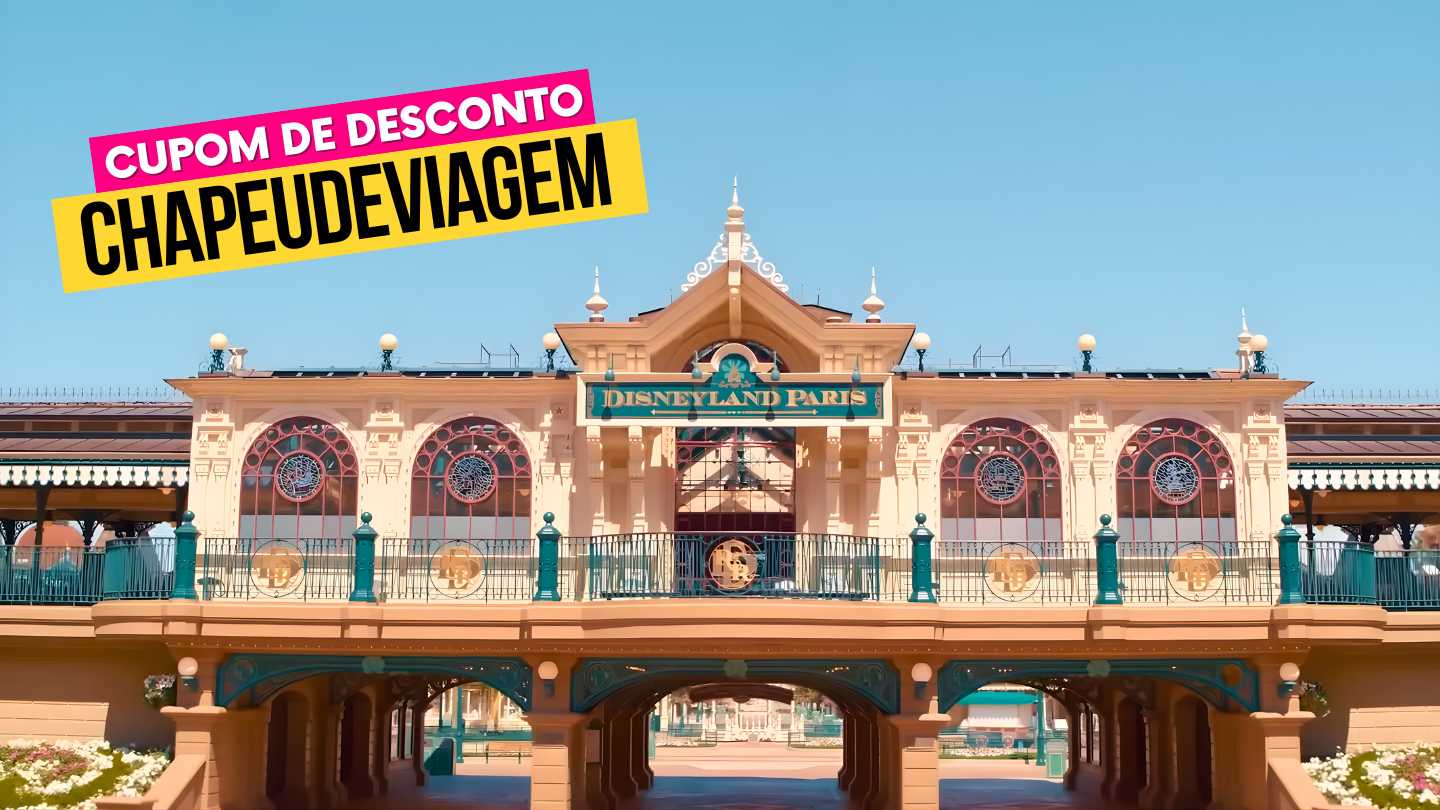 Ingresso Disneyland Paris Cupom CHAPEUDEVIAGEM - disney paris