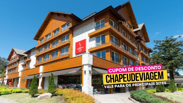 Hotel Laghetto Stilo Borges Cupom CHAPEUDEVIAGEM - Fachada do Hotel