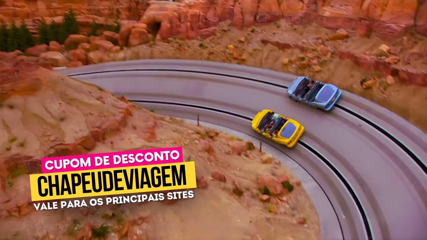 Ingresso Disneyland Califórnia - Cupom CHAPEUDEVIAGEM com Desconto 1 Ingresso Disneyland Califórnia Cupom CHAPEUDEVIAGEM - corrida de carros