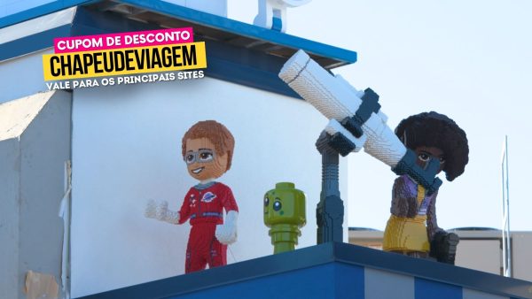 Ingresso Legoland California Cupom CHAPEUDEVIAGEM - Esculturas Lego