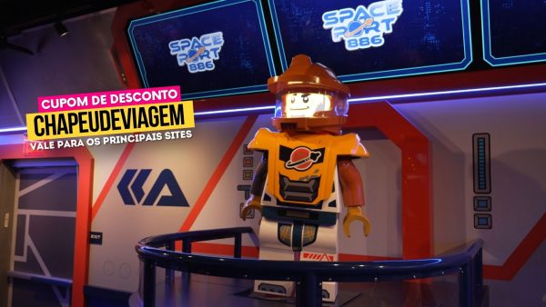 Ingresso Legoland California Cupom CHAPEUDEVIAGEM - Lego Astronauta