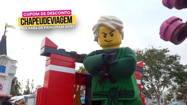 Ingresso Legoland California Cupom CHAPEUDEVIAGEM - Lego Ninjago