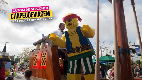 Ingresso Legoland California Cupom CHAPEUDEVIAGEM - Lego Pirata