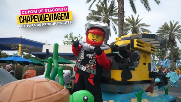 Ingresso Legoland California Cupom CHAPEUDEVIAGEM - Lego Submarino