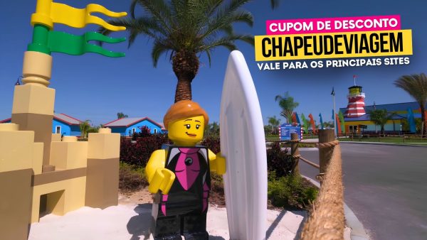 Ingresso LegoLand Florida - Cupom CHAPEUDEVIAGEM com Desconto 6 Ingresso Legoland Florida Cupom CHAPEUDEVIAGEM - Surfista Lego